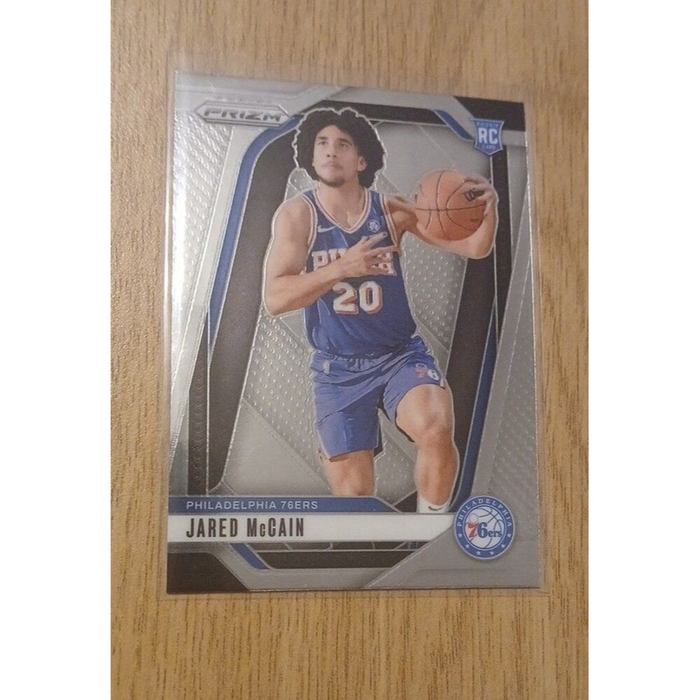 2024-25 Panini Prizm - Jared McCain #222 China Silver Prizm (RC)